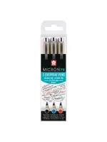 SAKURA Sakura Pigma Micron PN Office-set 3 kleuren