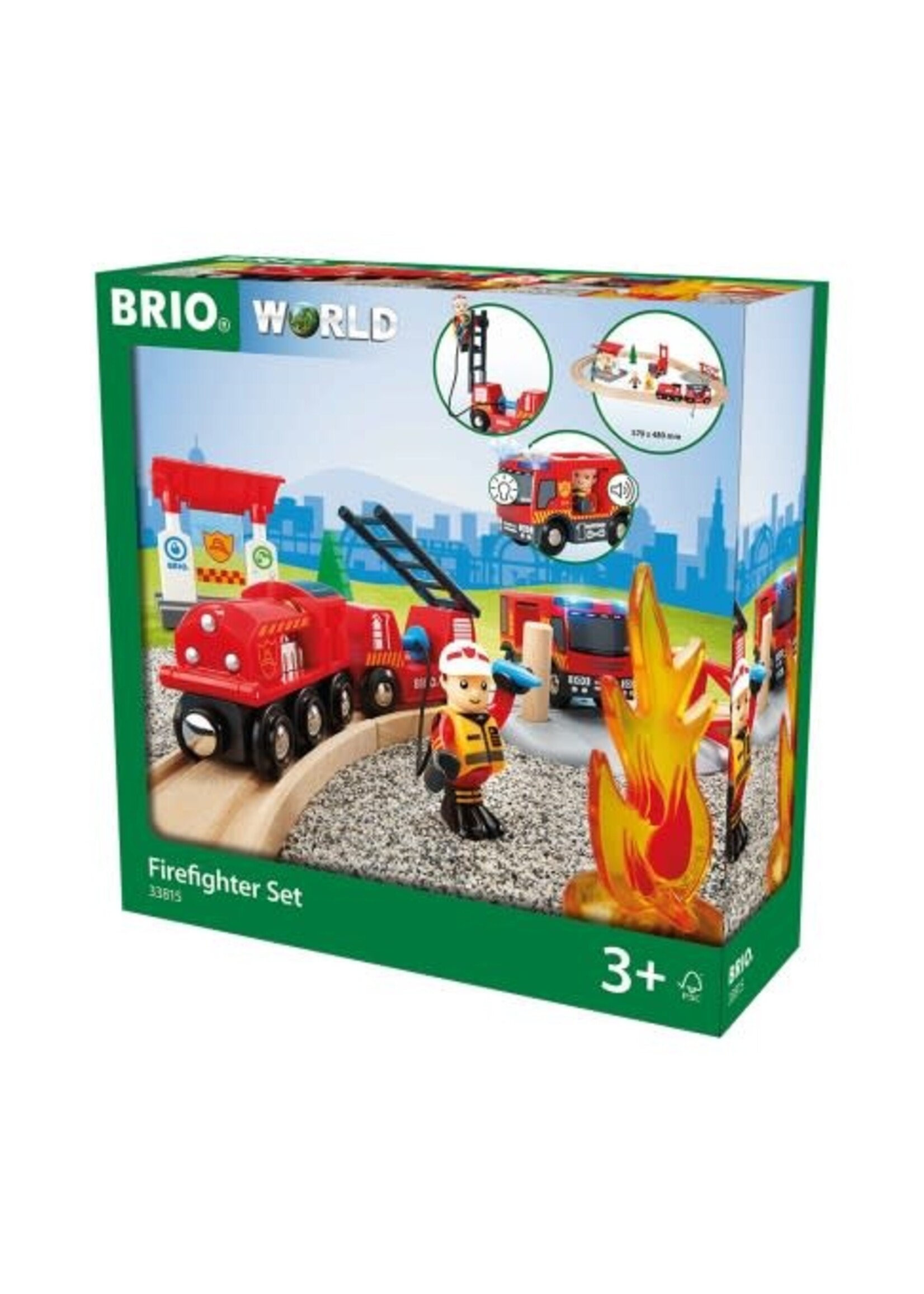 Brio Brio 33815 Treinset bij de brandweer