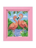 Pixel Pixelhobby geschenkverpakking 20 pixelmatjes Flamingo's