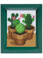 Pixel Pixelhobby geschenkverpakking met 20 pixelmatjes Cactus