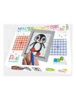 Pixel Pixelhobby geschenkverpakking met 23 pixelmatjes Pinquin
