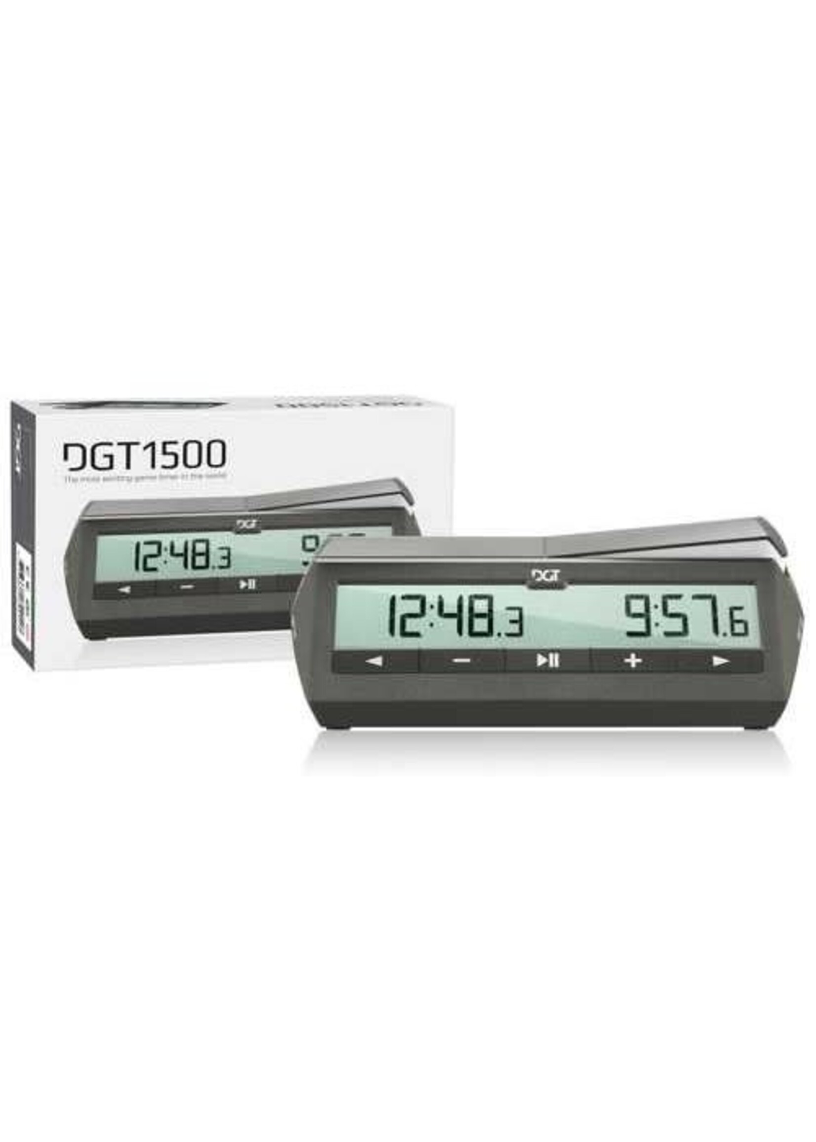 Schaakklok DGT 1500 digitaal zwart