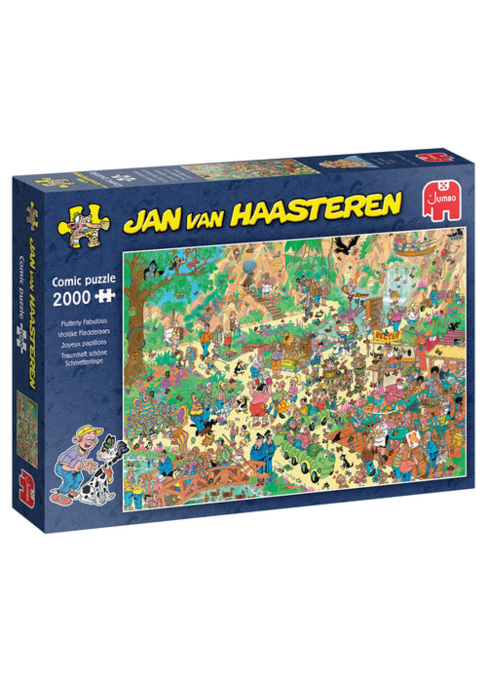 Jumbo Jan van Haasteren Puzzel Vrolijke Fladderaars (2000 stukjes)