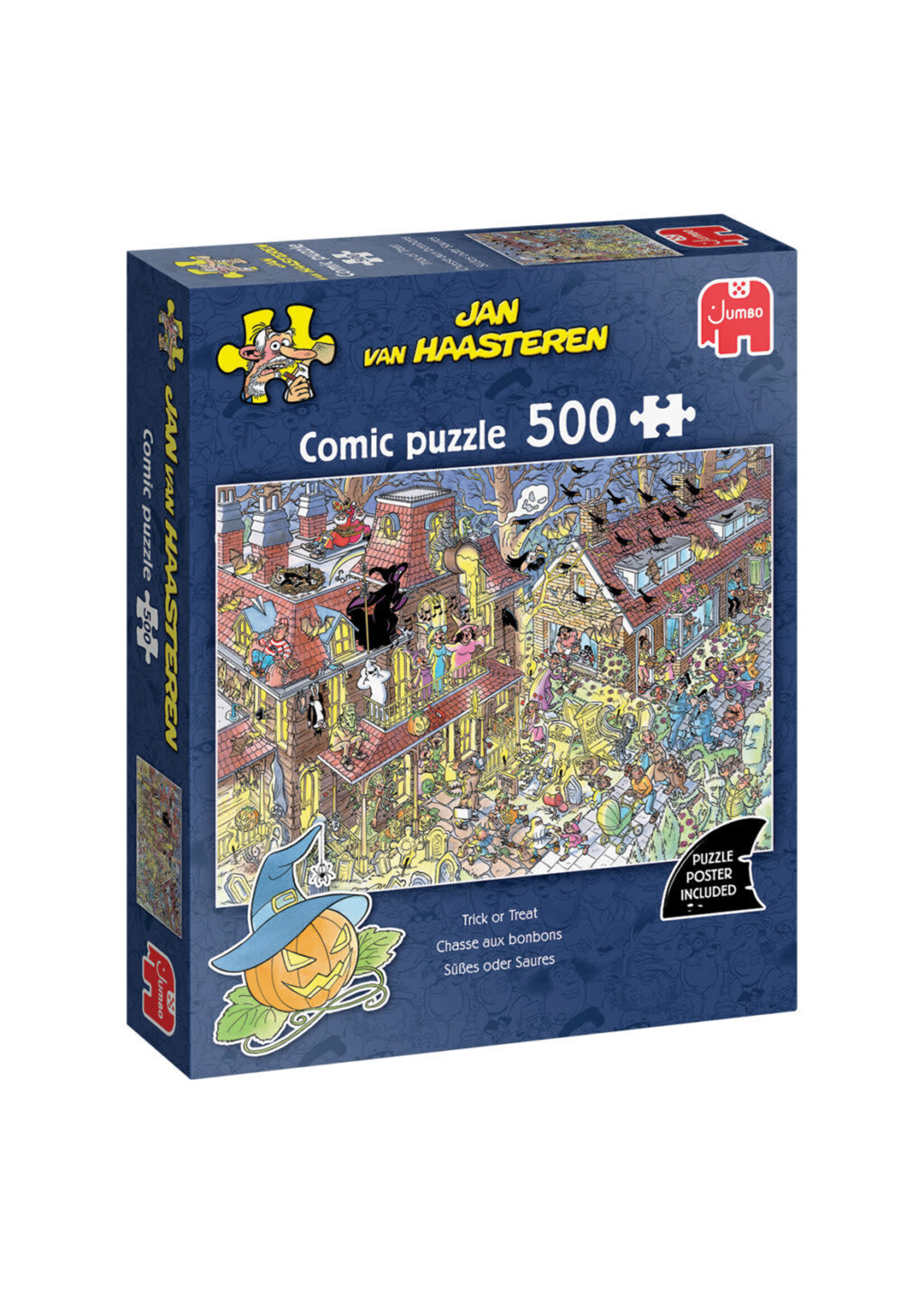 Jumbo Jan van Haasteren Comic Puzzel Trick or Treat (500 stukjes)