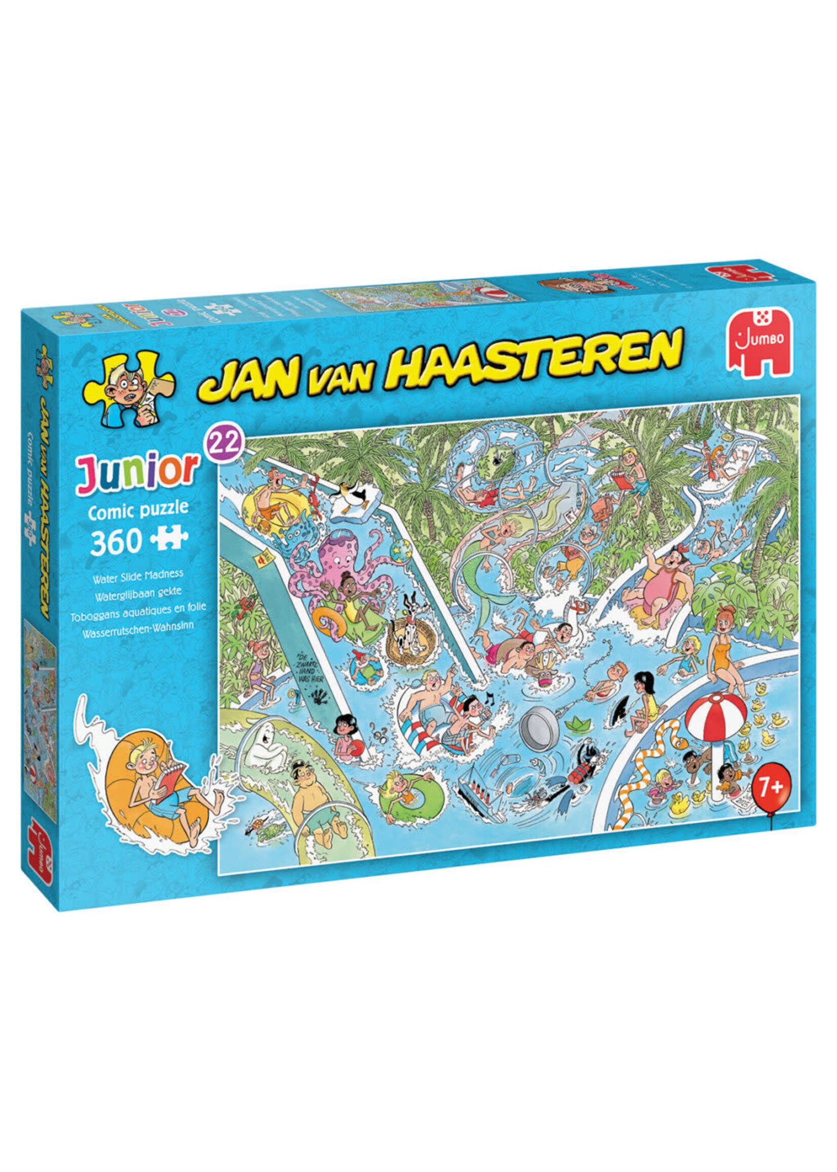 Jumbo Jan van Haasteren Junior Puzzel 22 Waterglijbaan Gekte (360 stukjes)