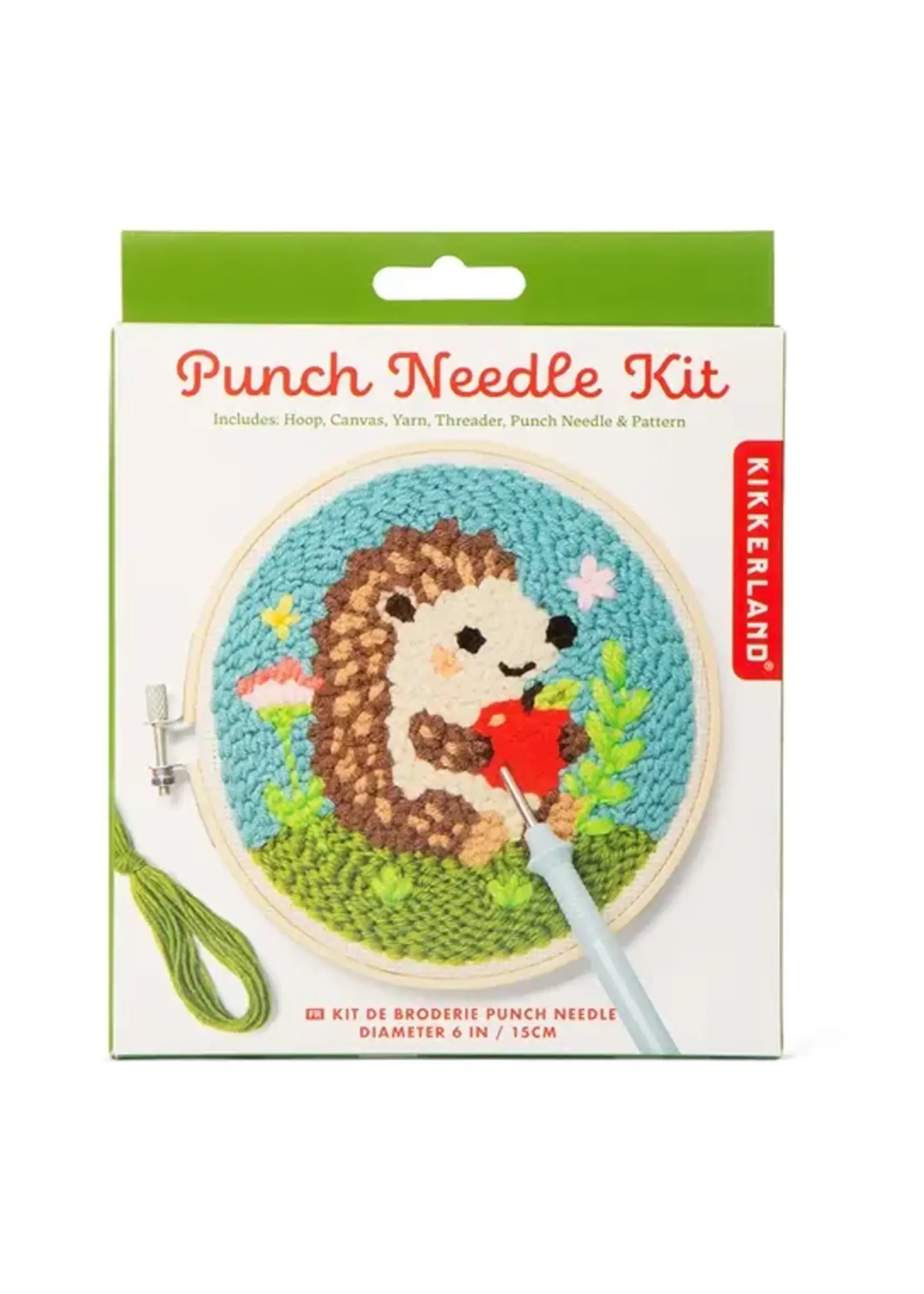Kikkerland Kikkerland Hedgehog Punch Needle