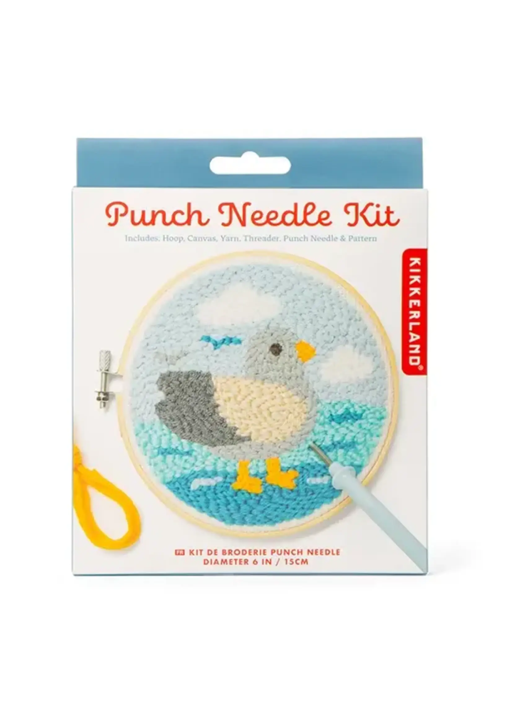 Kikkerland Kikkerland Pigeon Punch Needle