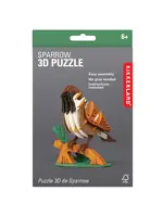 Kikkerland Kikkerland Sparrow 3D Puzzle