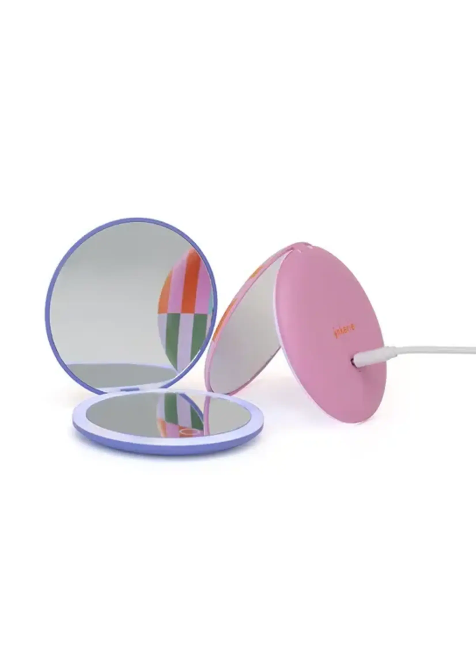 Kikkerland Kikkerland Inkerie LED Pocket Mirror