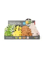 Kikkerland Kikkerland Backyard Animal Squeeze Pals assorti. (4 stuks)