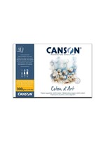 canson Canson Waterverfpapier 12 vellen 300g  10.5x15.5 cm natural white