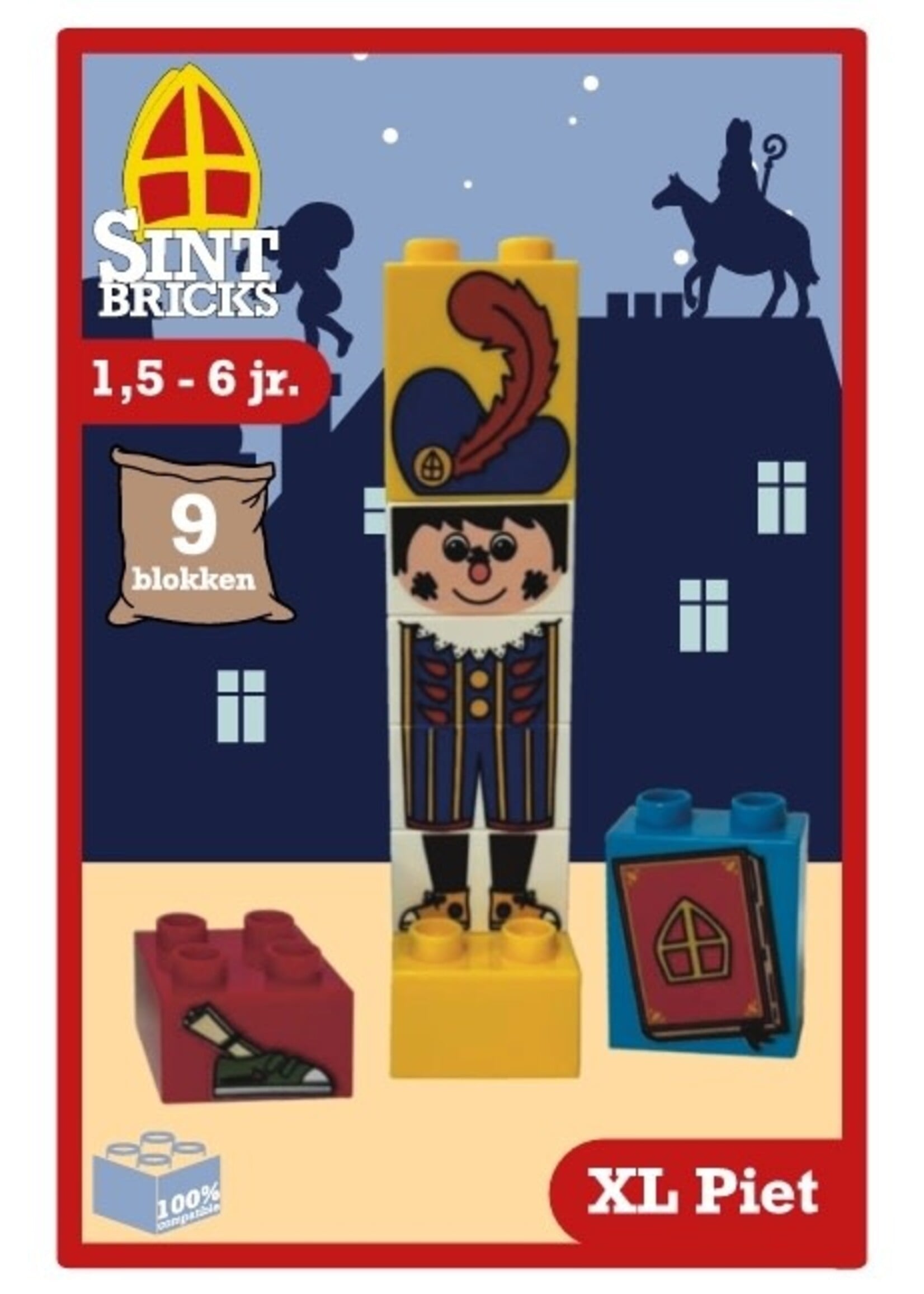 Sint Bricks Sint bricks XL piet