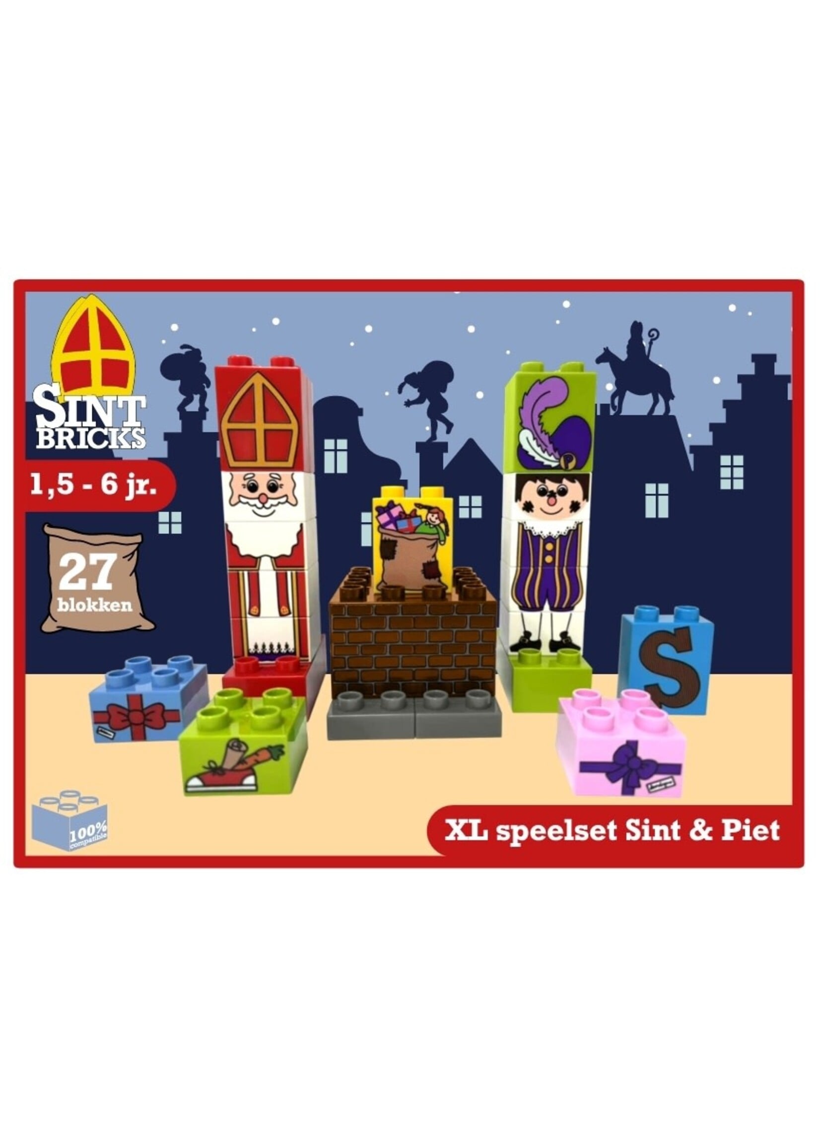 Sint Bricks Sint Bricks XL speelset Sint en Piet