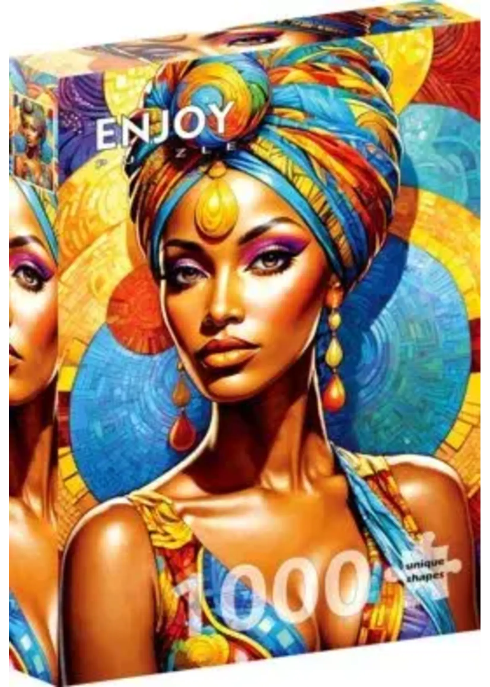 Enjoy Puzzle Enjoy African Beauty (1000)