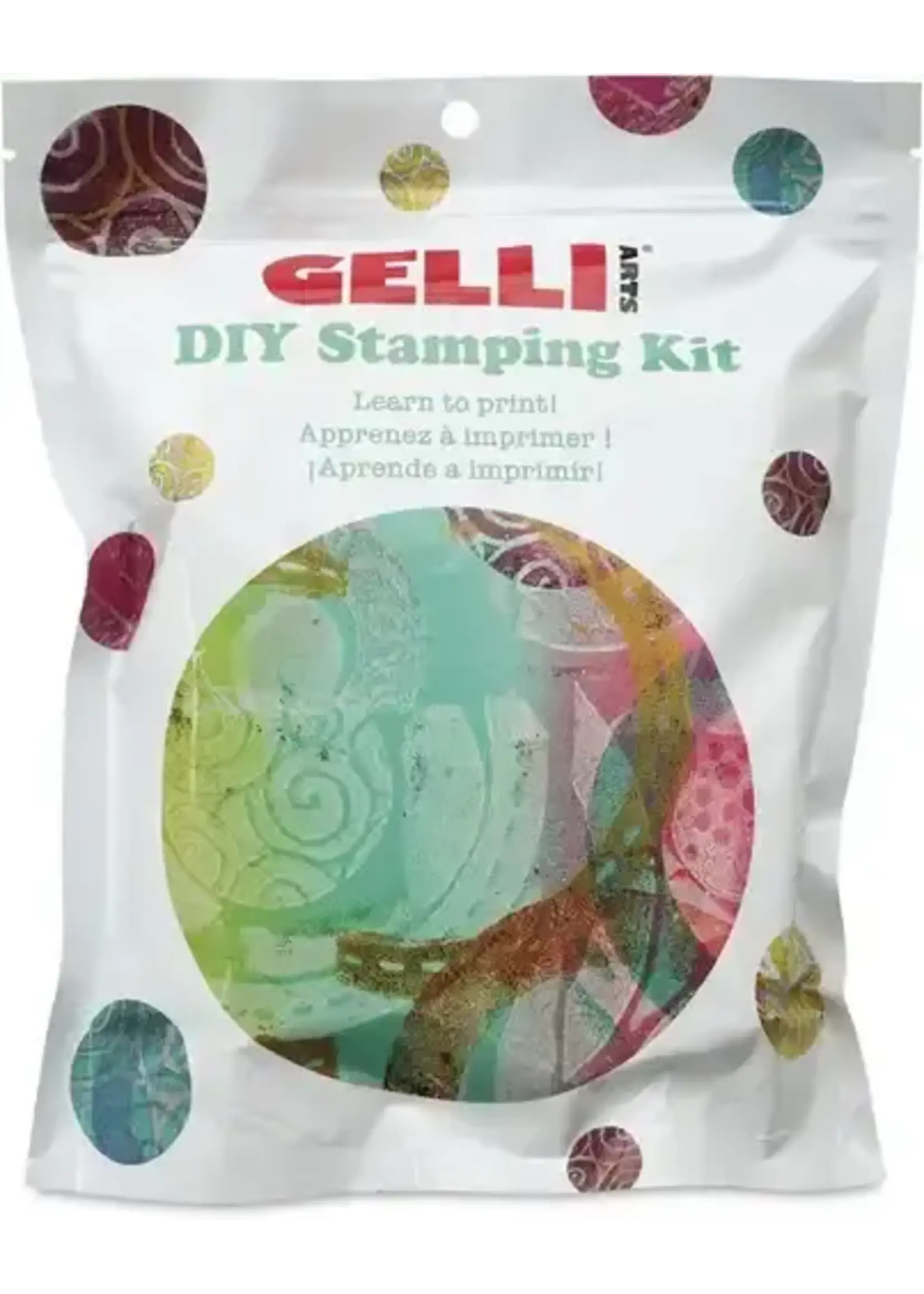gelli Gelli Arts DIY Stamping Set 24 x 19,5 x 6 cm