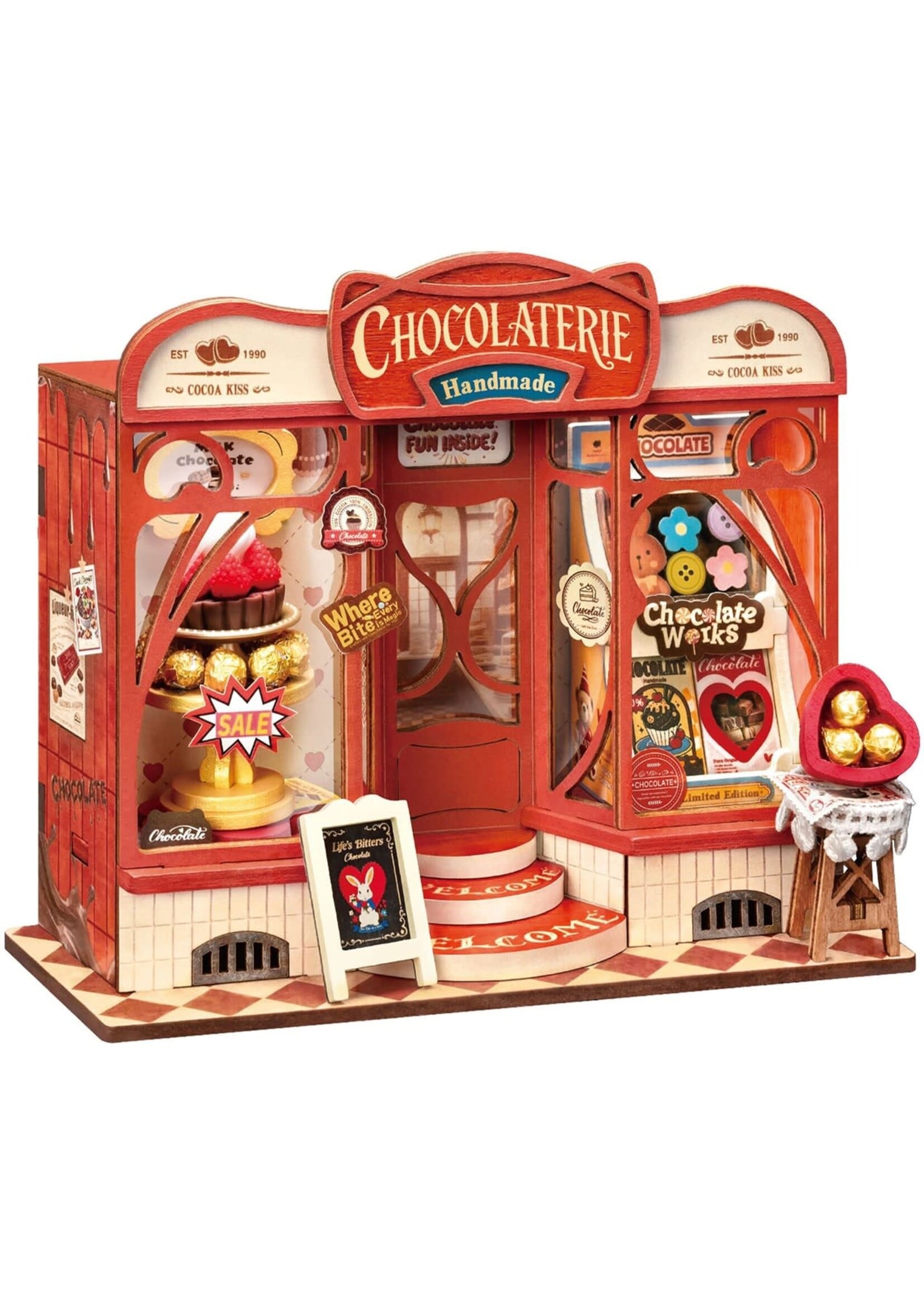 Rolife Robotime Sweet Chocolate Shop