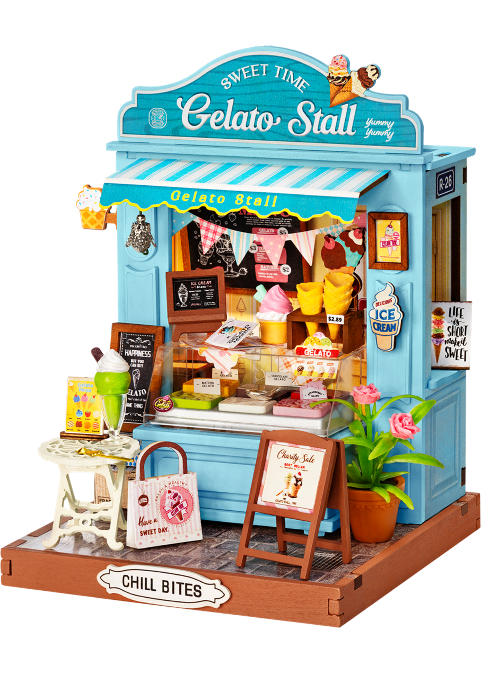 Rolife Robotime Gelato Stall