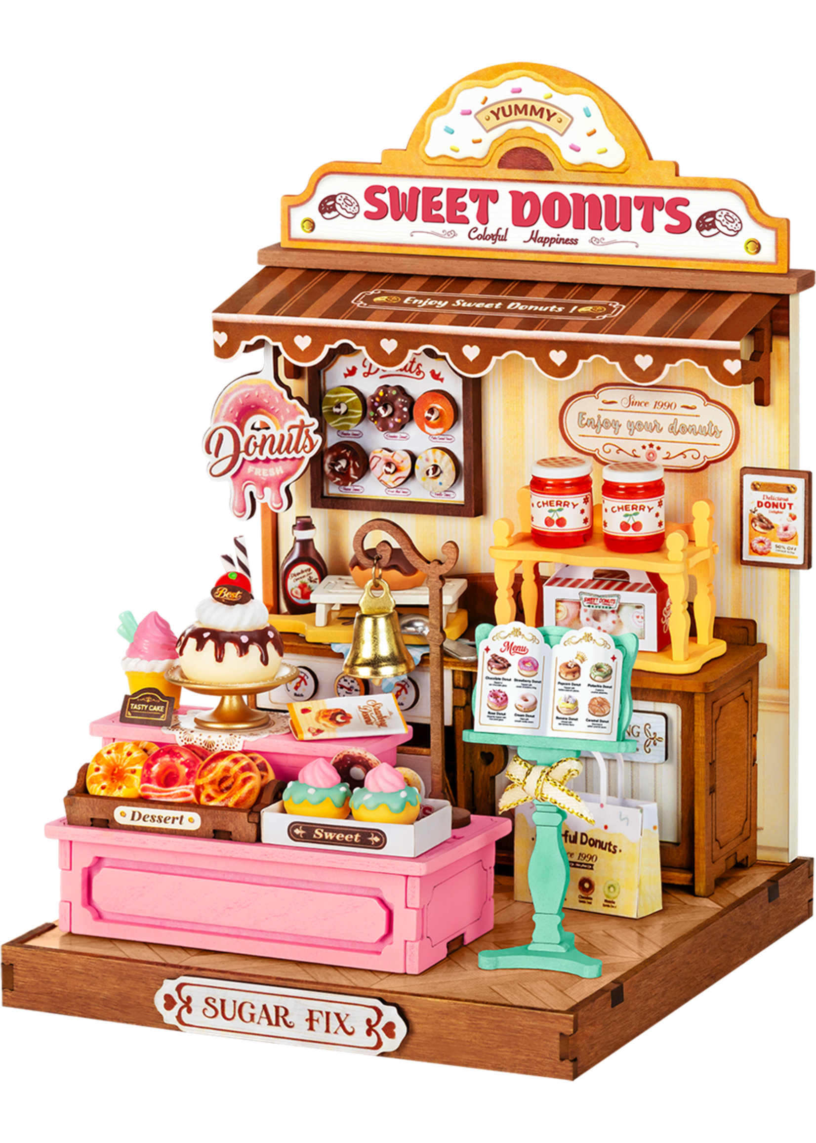 Rolife Robotime Sweetie's Donut Shop