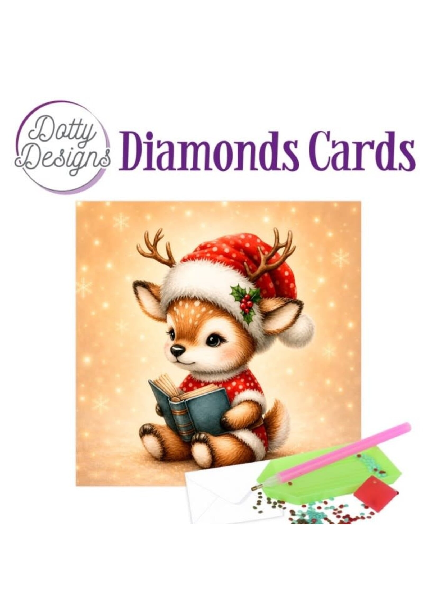 Dotty Designs Dotty Designs Diamond Cards - Reindeer Tales