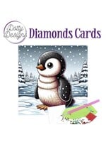 Dotty Designs Dotty Designs Diamond Cards - Penguin 2
