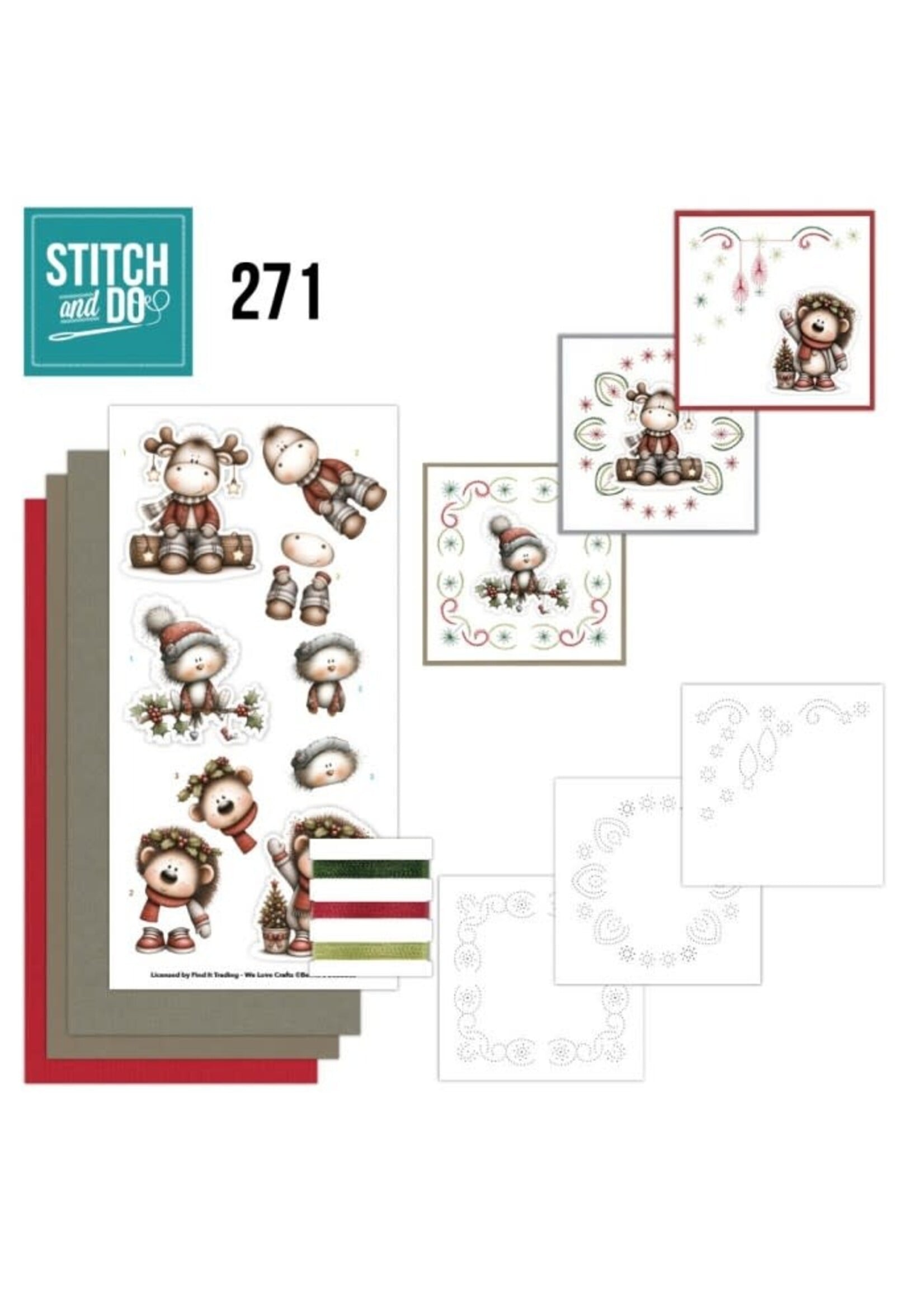 Stitch and Do Stitch and Do 271 - Whimsical Christmas