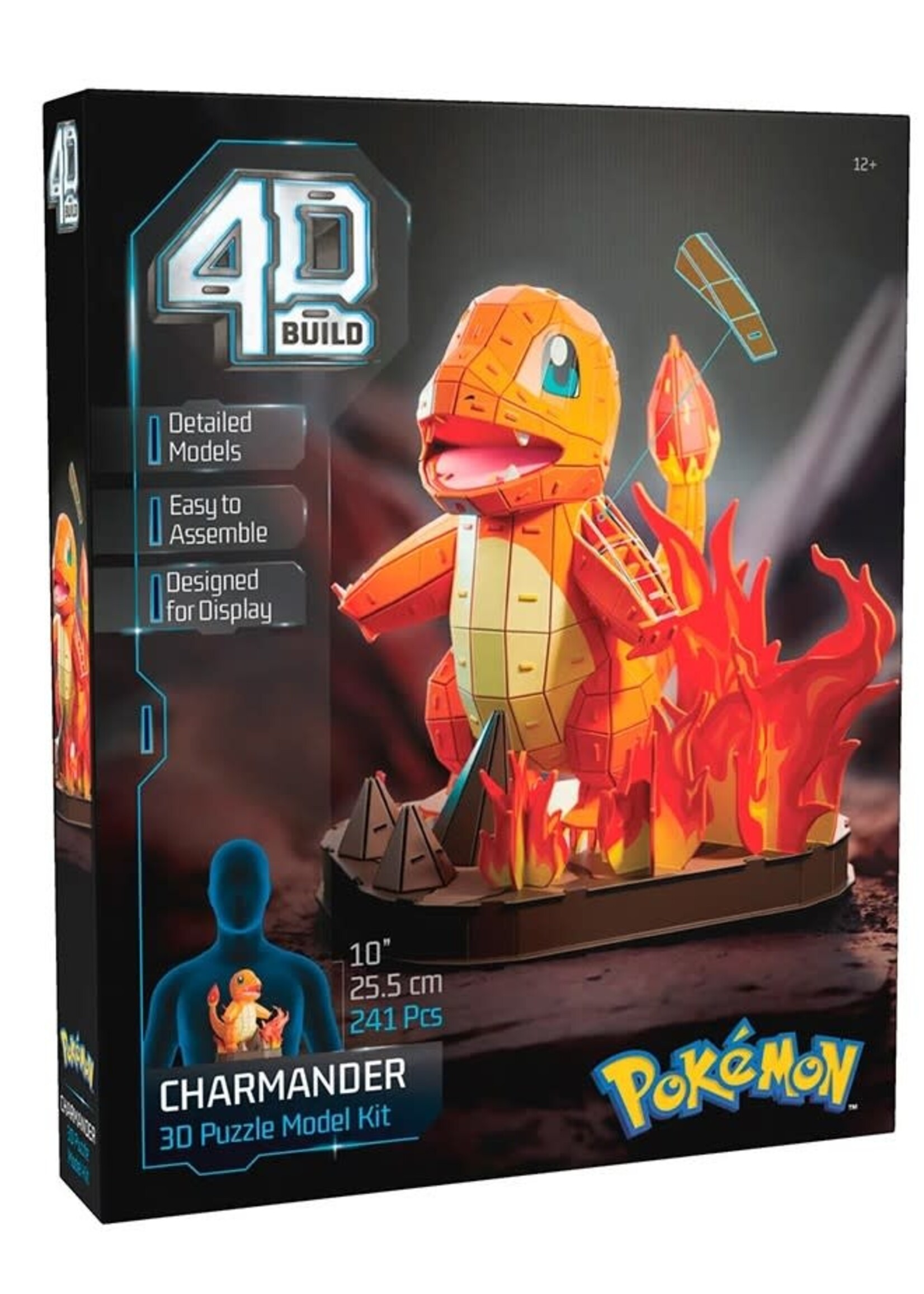 Spin Master Games 4D Build – Pokemon – Charmander
