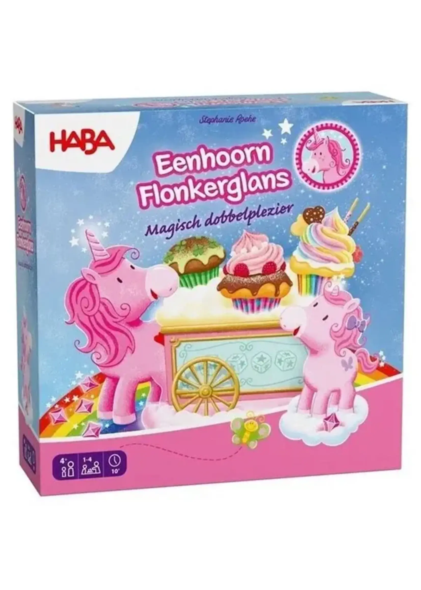 Haba Haba Eenhoorn Flonkerglans Magisch Dobbelplezier