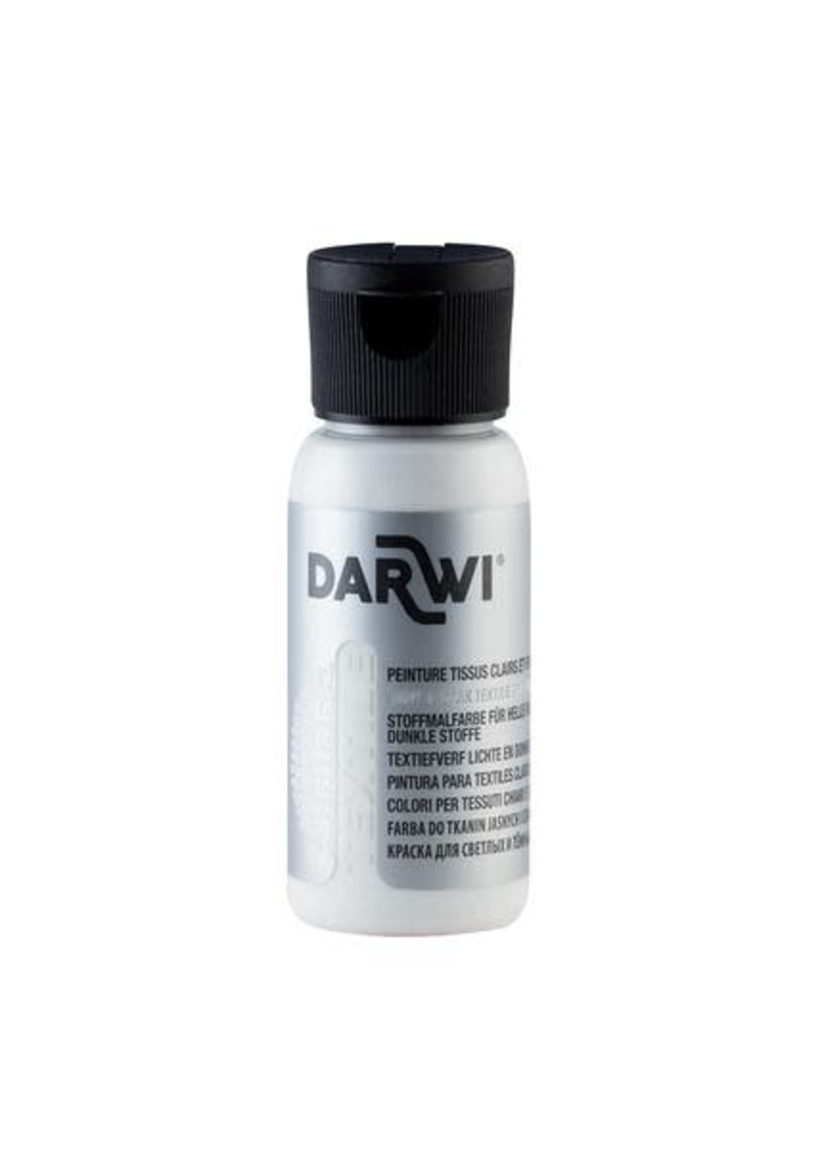 Darwi Darwi 50 ml fles Textielverf, wit