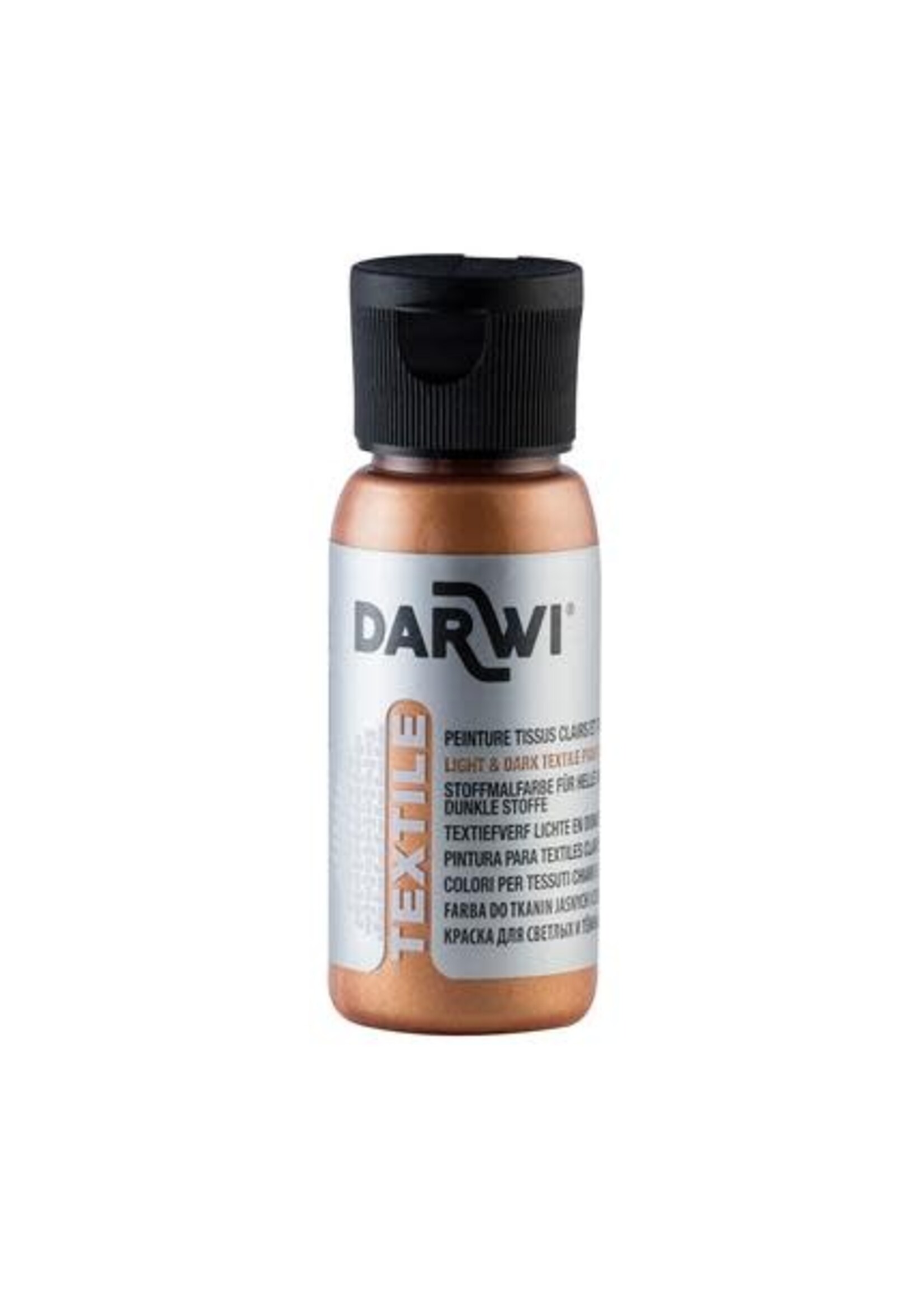 Darwi Darwi 50 ml fles Textielverf, koper