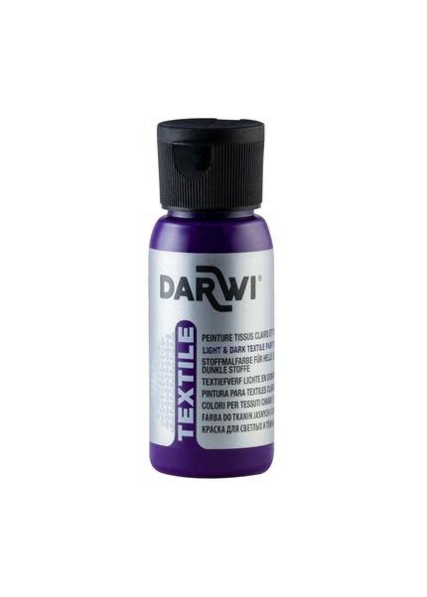 Darwi Darwi 50 ml fles Textielverf, violet