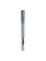 Darwi DARWI Textielverf marker opaak, punt van van 2 mm, inhoud 6 ml, zilver