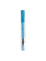 Darwi Darwi Textielverf marker opaak, punt van van 2 mm, inhoud 6 ml, blauw