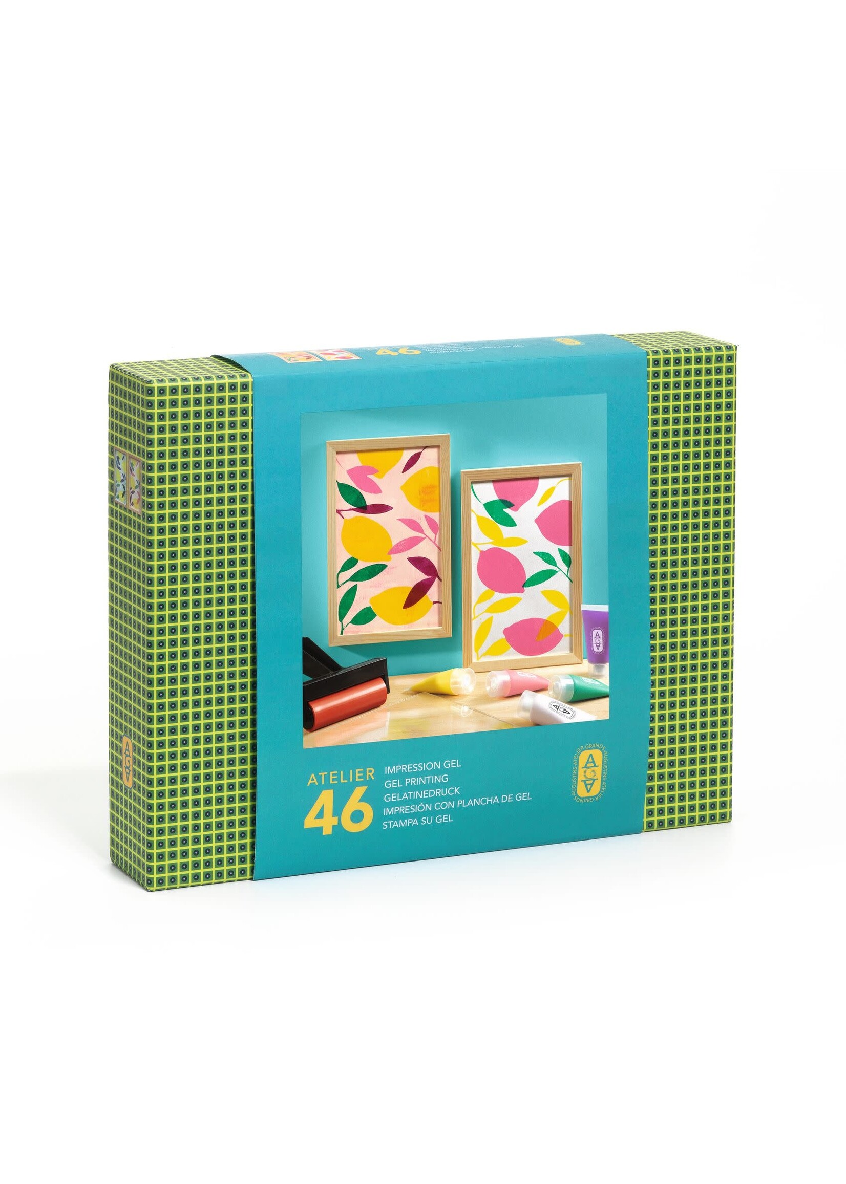 Djeco Djeco Atelier 46, Gelprinten