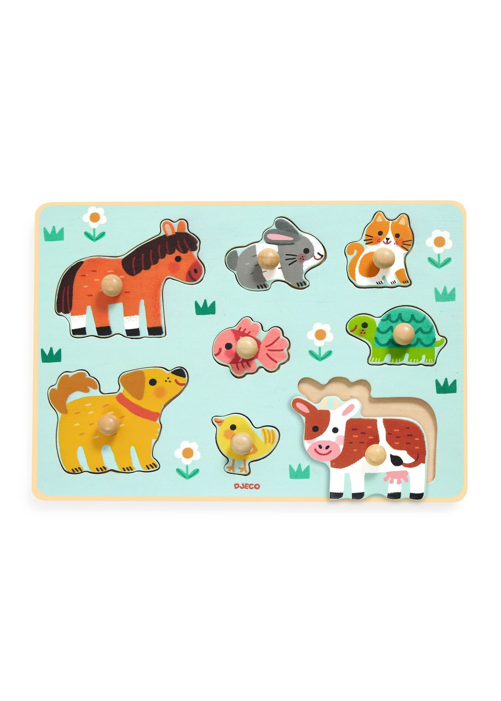 Djeco Djeco Dog'n'Co noppenpuzzel