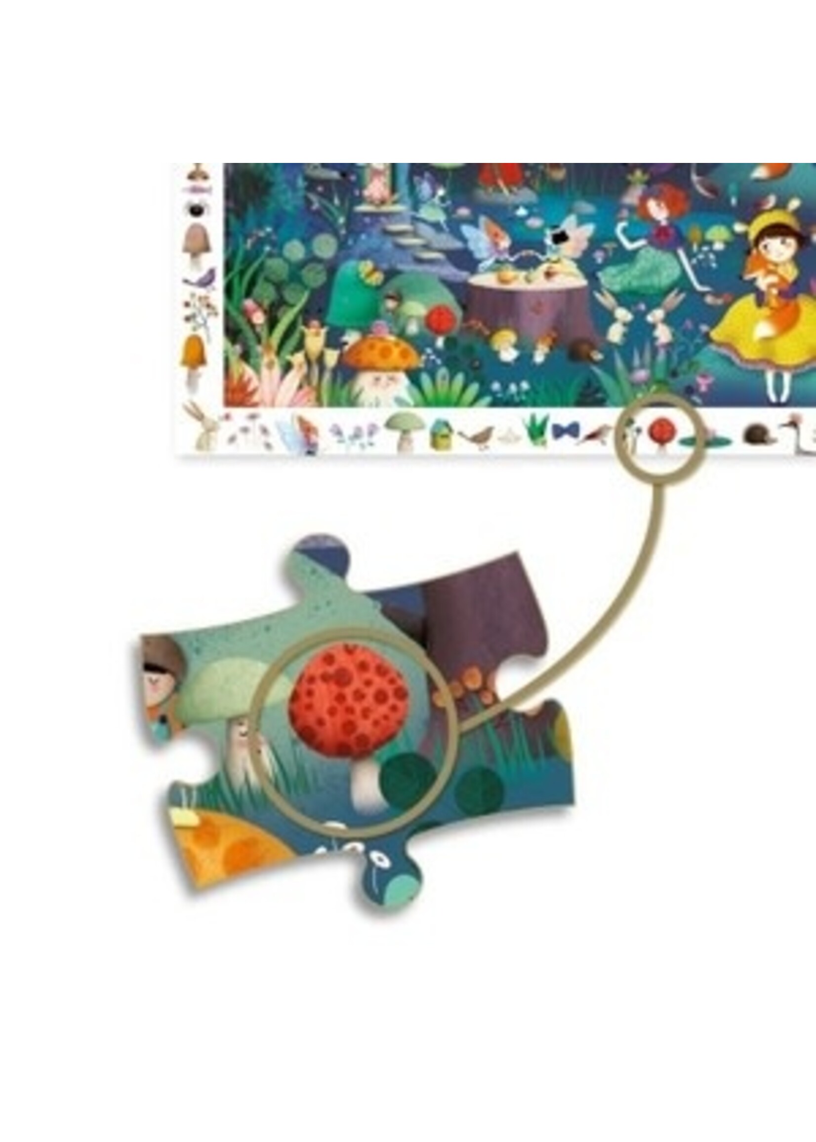Djeco Djeco Enchanted Forest puzzel (100 stukjes)