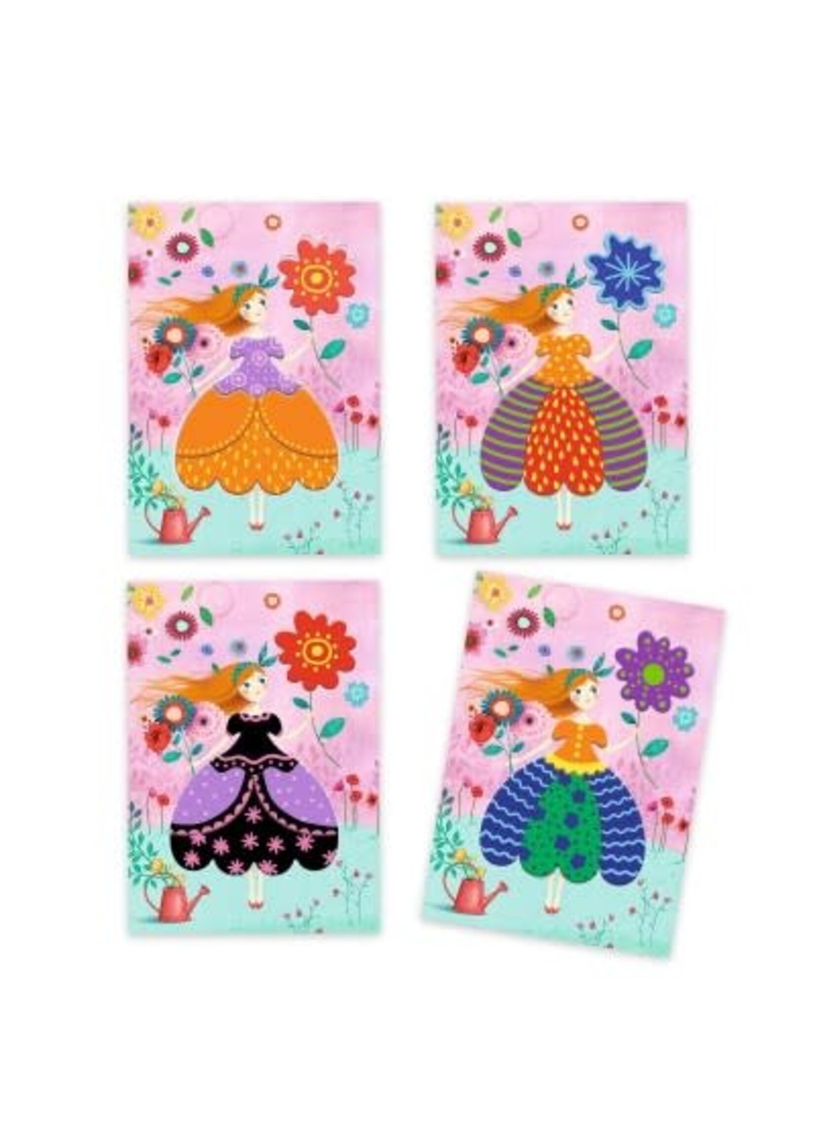 Djeco Djeco Marie’s pretty dresses magische viltstiften