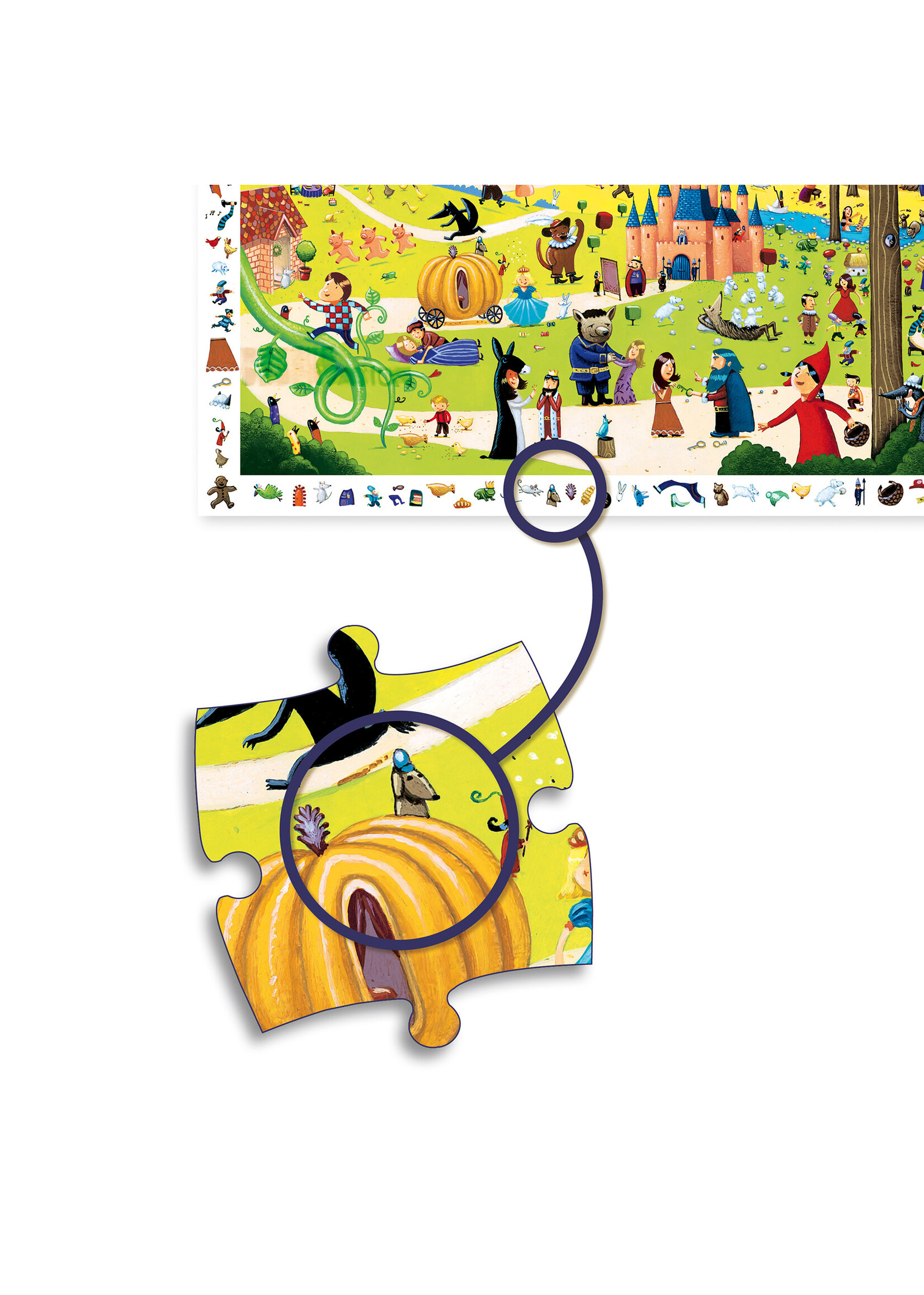 Djeco Djeco Tales puzzel (54 stukjes)