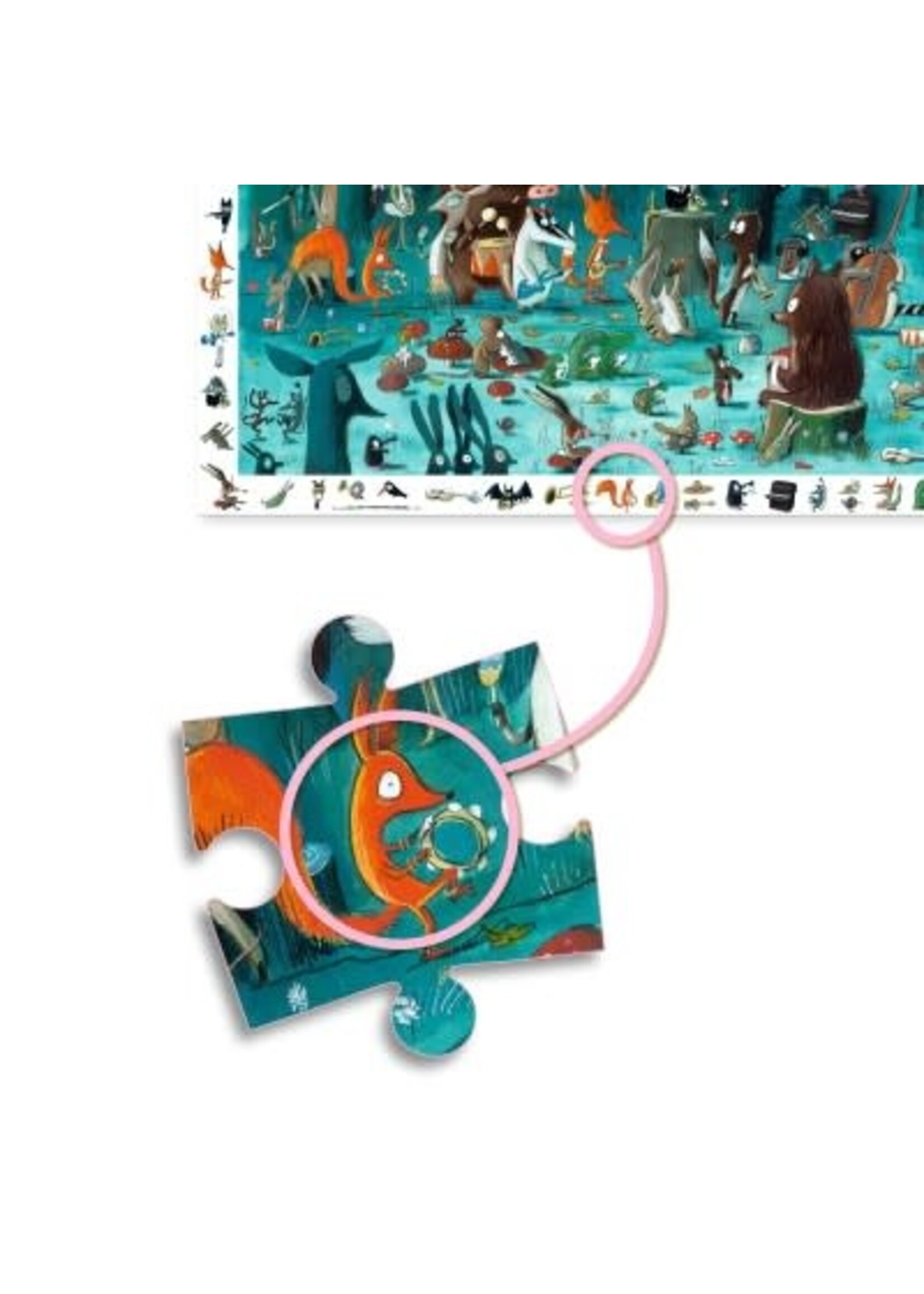 Djeco Djeco Het orkest puzzel (35 stukjes)