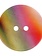 Knoop parelmoer regenboog 28''