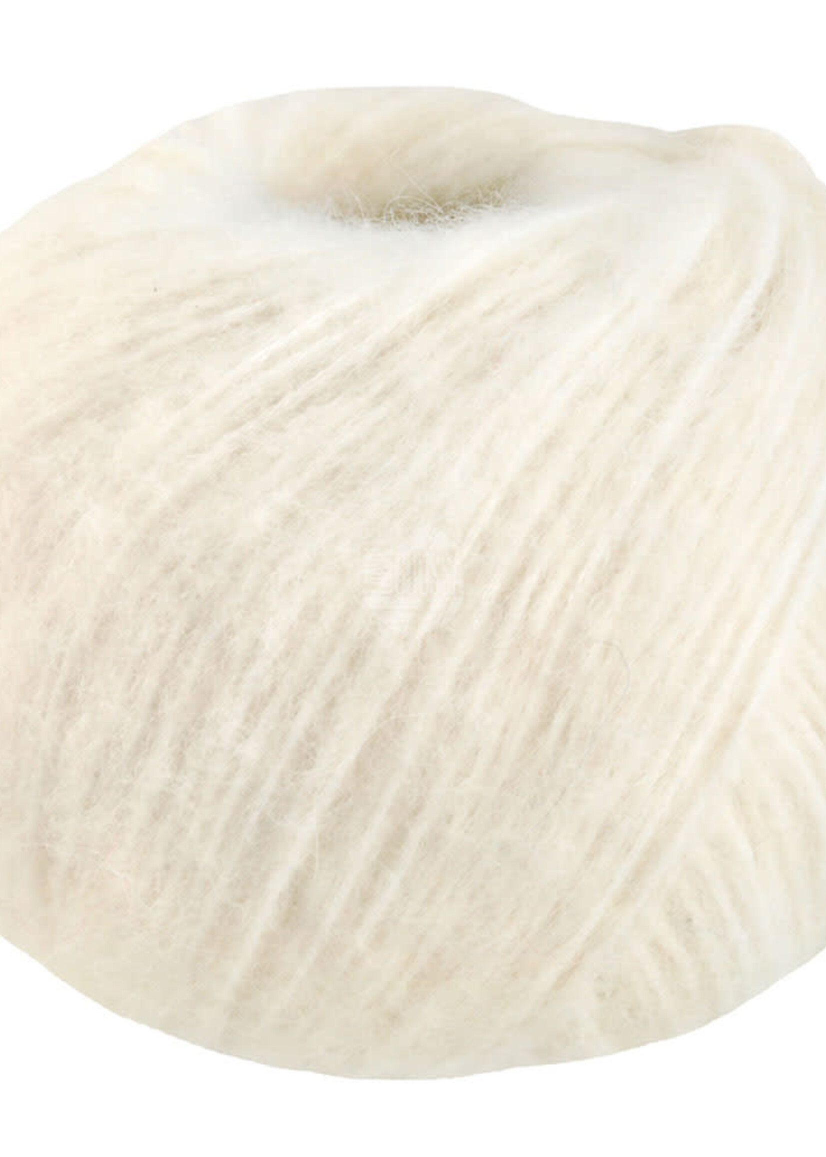 Lana Grossa Alpaca Air 01-ruw wit -30%