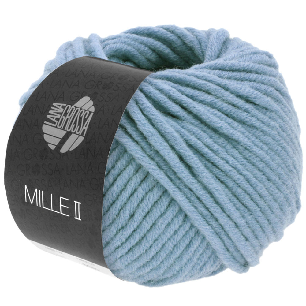 Lana Grossa Mille II - Lana Grossa 155- licht duifblauw-50%