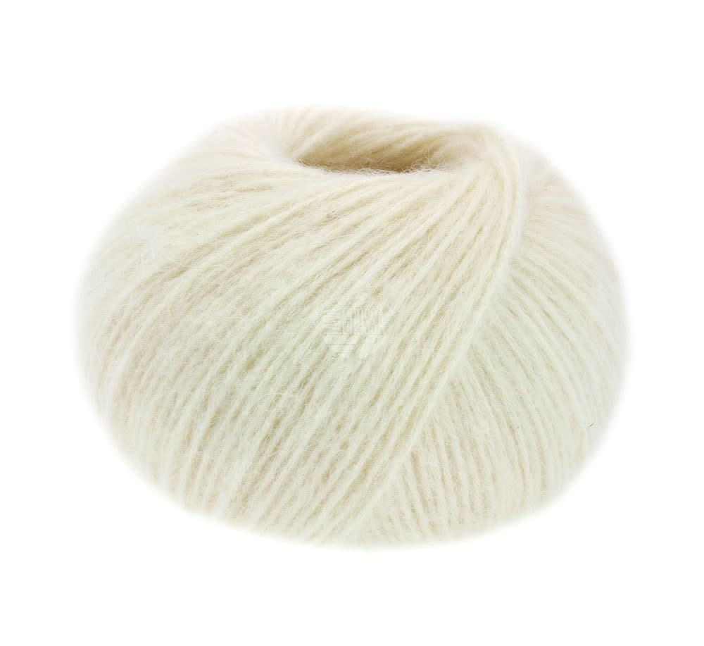 Lana Grossa Natural Alpaca Pelo - Lana Grossa 001-ruwwit