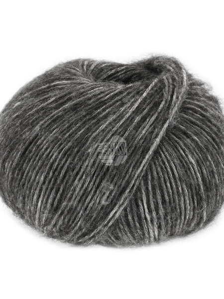 Lana Grossa Natural Alpaca Pelo -004 donkergrijs gemêleerd