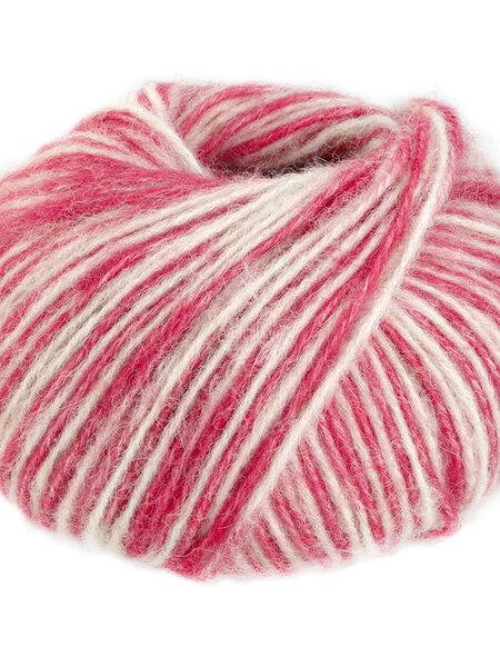 Lana Grossa Natural Alpaca Pelo -207 ruwwit/kersenrood