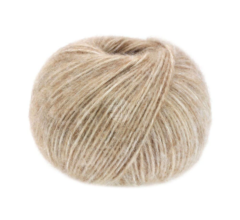 Lana Grossa Natural Alpaca Pelo - Lana Grossa 007-kameel/beige