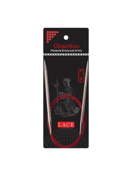 ChiaoGoo ChiaoGoo Red Lace 80cm 8mm