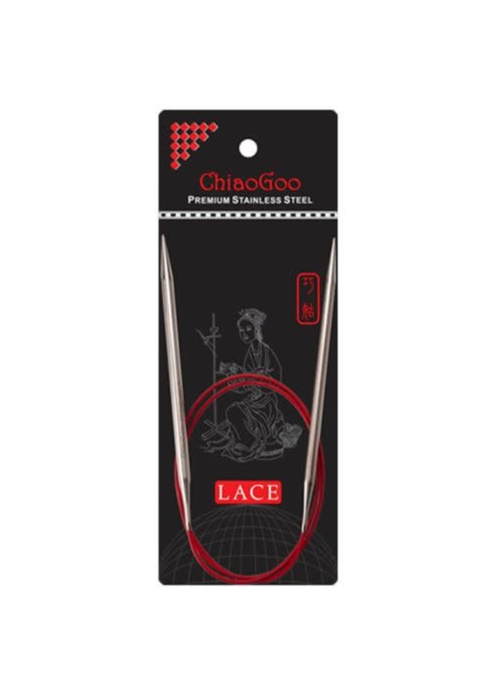 ChiaoGoo ChiaoGoo Red Lace 80cm 4mm