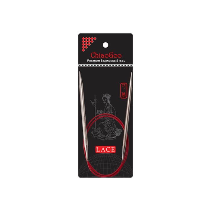 ChiaoGoo ChiaoGoo Red Lace 80cm 2mm