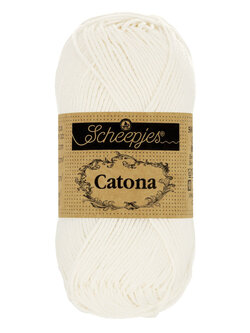 Scheepjes Catona (50gr) 105-Bridal White