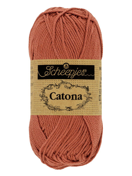 Scheepjes Catona (50gr) 504-Brick Red